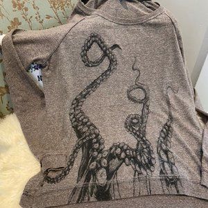Alternative Earth Silkscreen Octopus Shirt